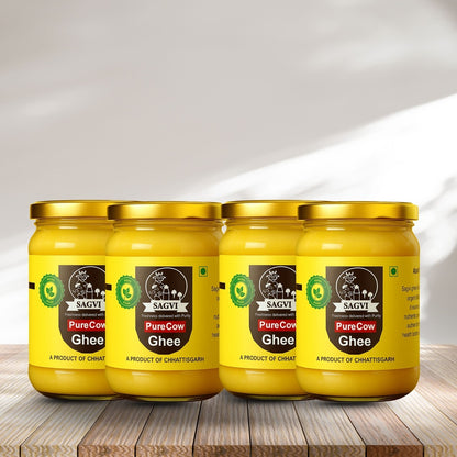 Sagvi Bilona Ghee – 100% Nutrition, Pure Cow Milk - 5 Litre